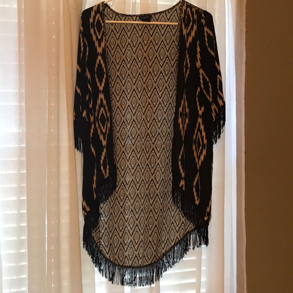 Rue21 Tribal Print Wrap